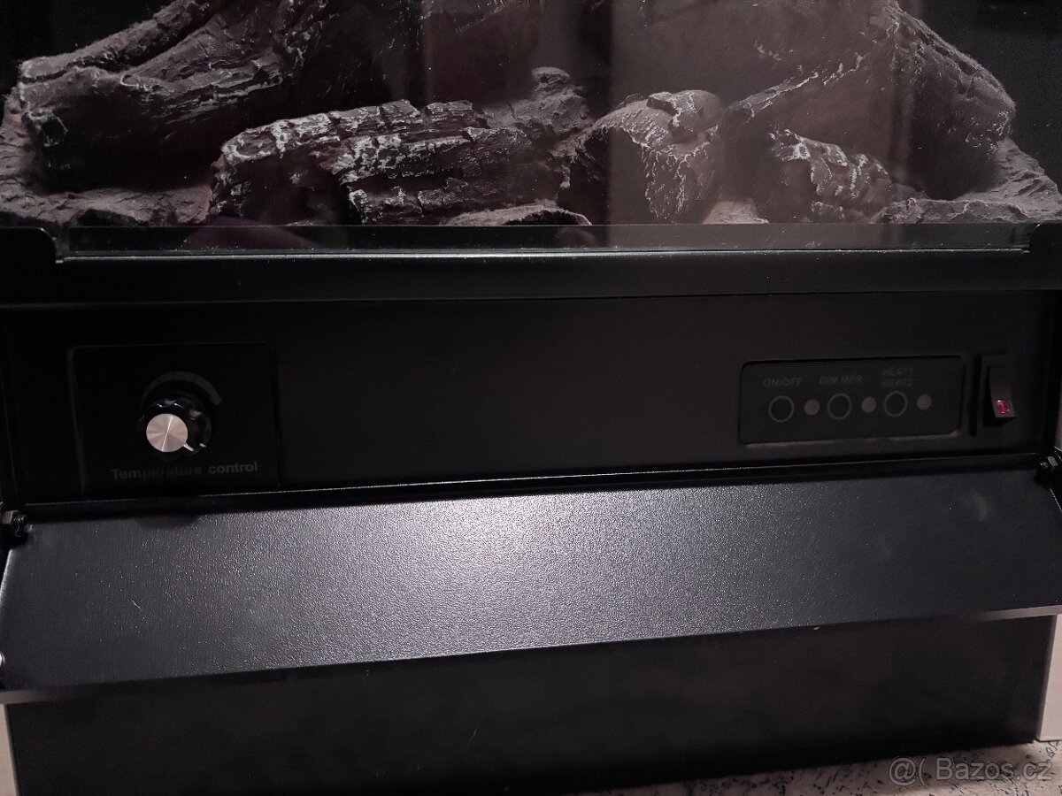 EL Fuego Elektrický krb Tessin bílý - 4