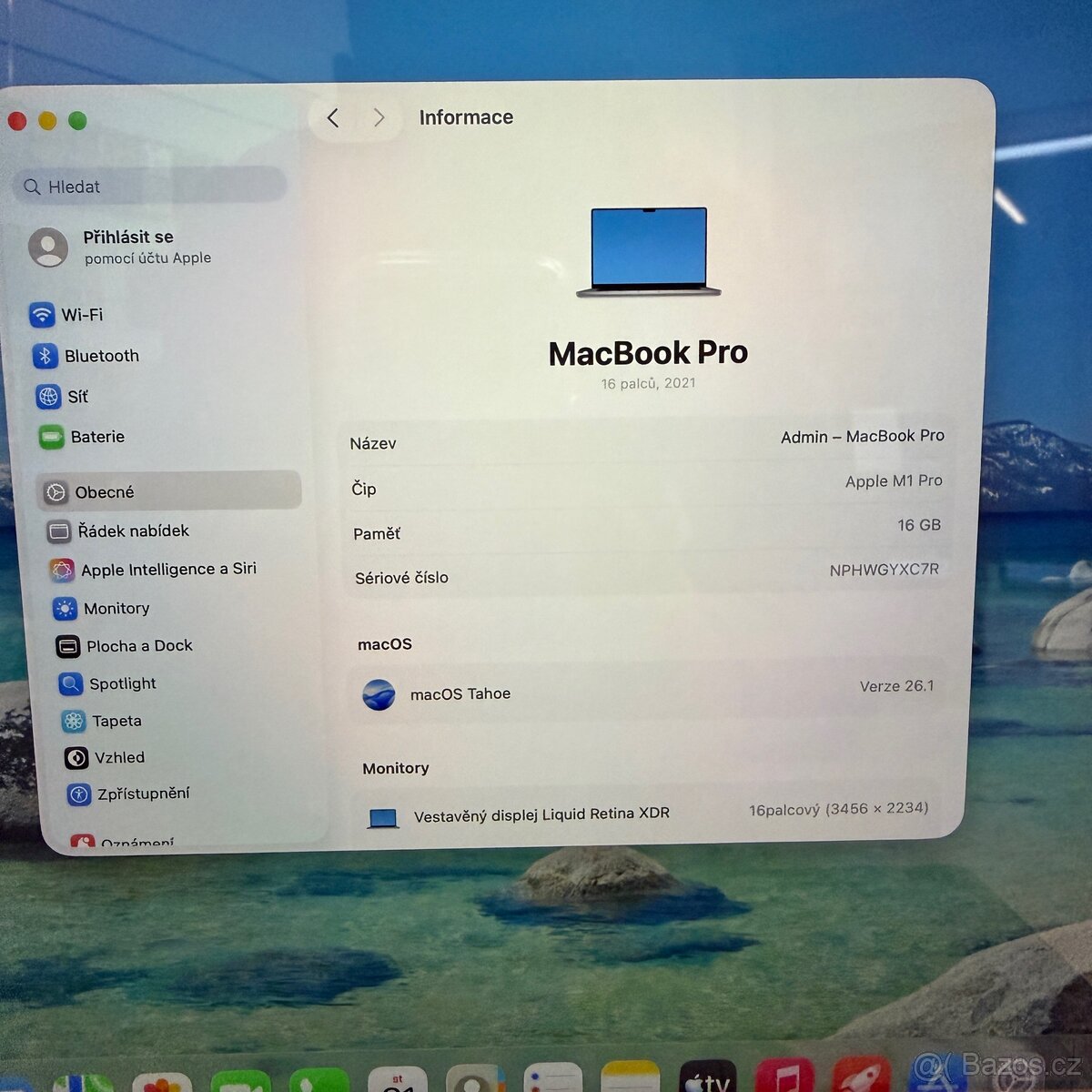 MacBook Pro M1 Pro / 16GB / 512GB, rok záruka - 4