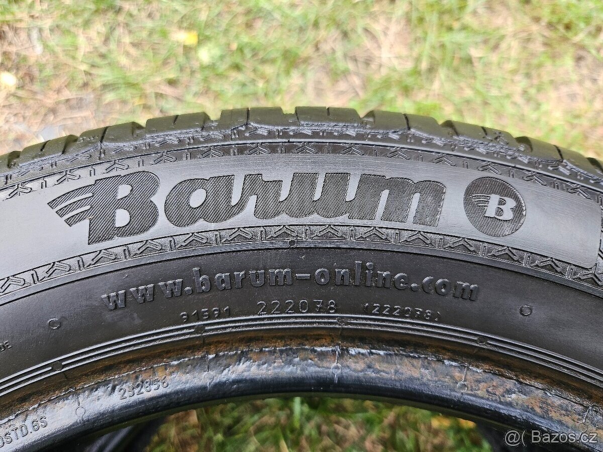 4x Letní pneu Barum + Champiro - 185/55 R15 - 75% - 4