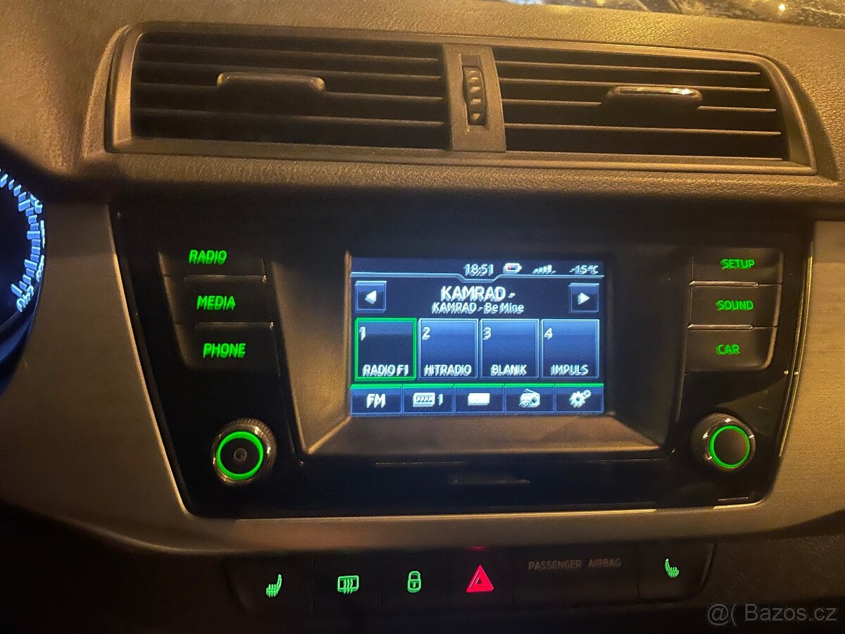 Autorádio Swing Škoda Fabia 3 - 4