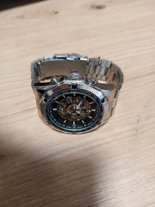 Pánské automatické hodinky Winner - 4