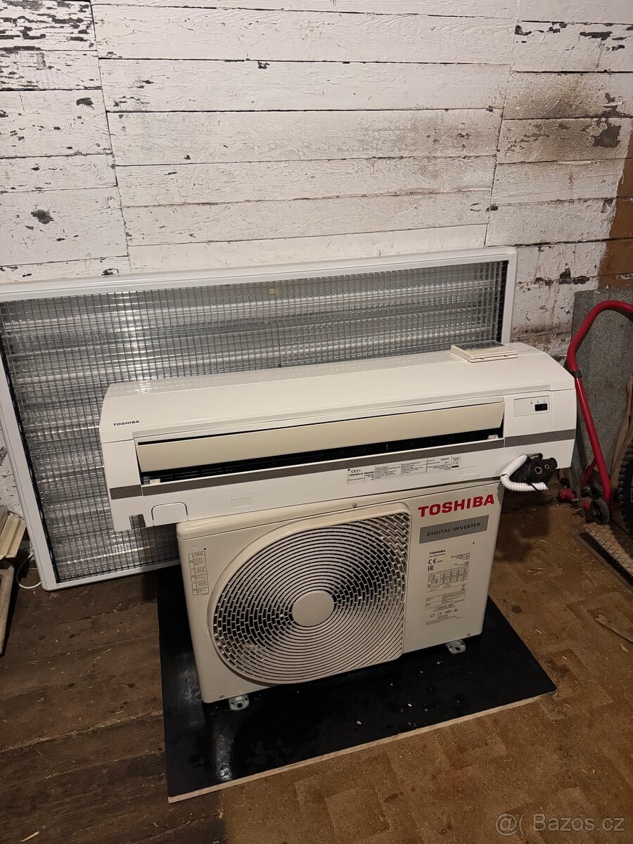 Klimatizace Toshiba – venkovní + vnitřní jednotka komplet - 4