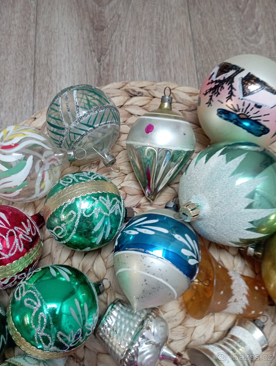 Vánoční ozdoby retro - 4