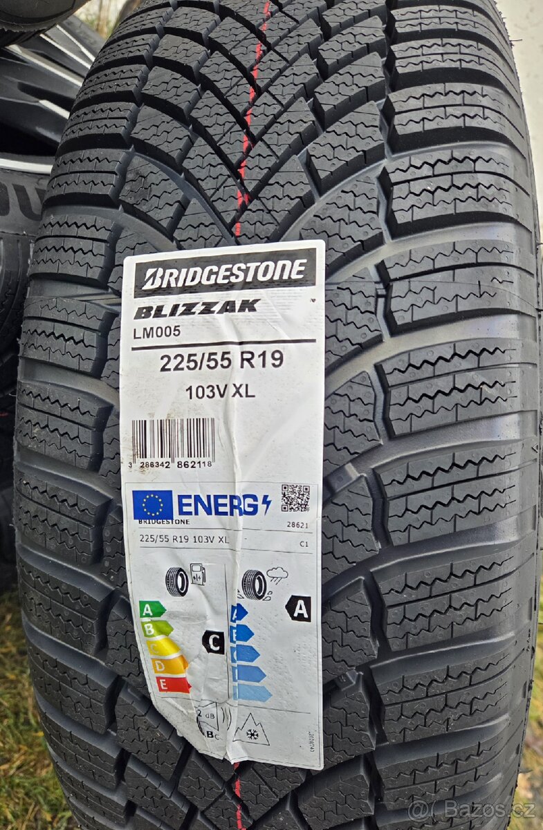 Nová orig.alu sada 19" Peugeot 3008, 5008 pneu 225/55/19 - 4