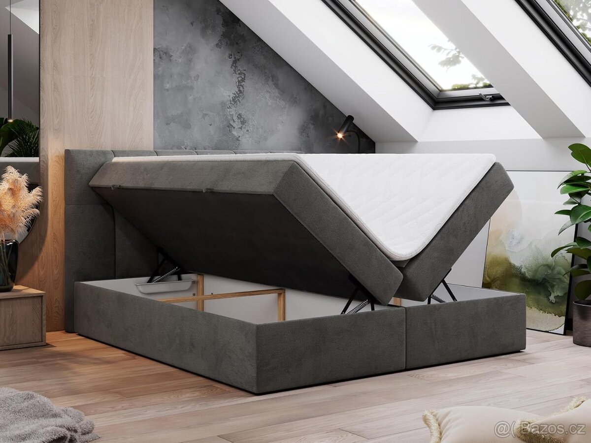 Čalouněná postel Lori 160/180x200cm Nová - 4