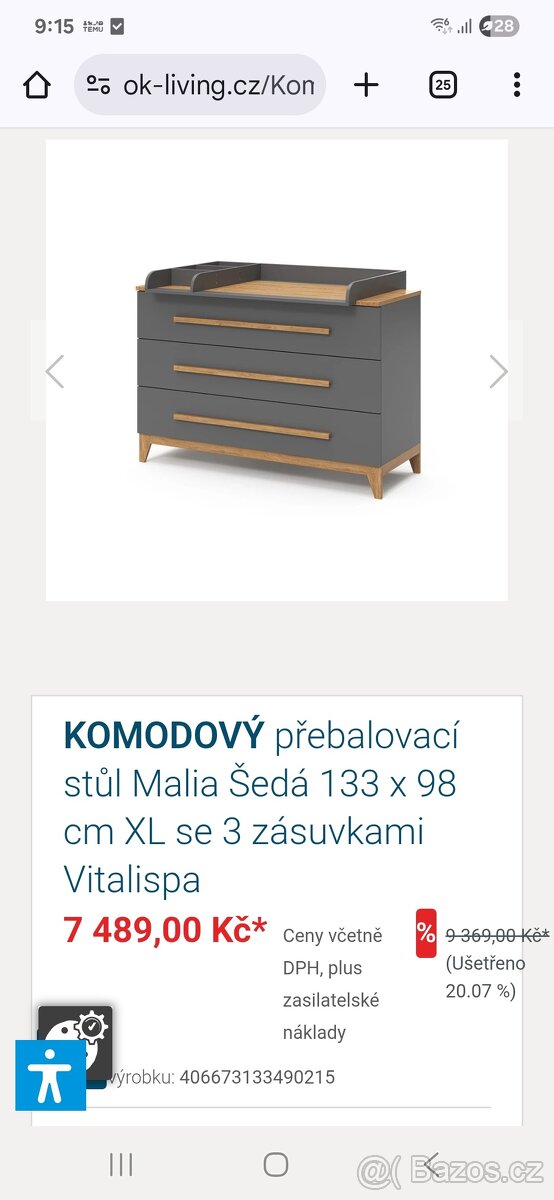 Přebalovací komoda - 4