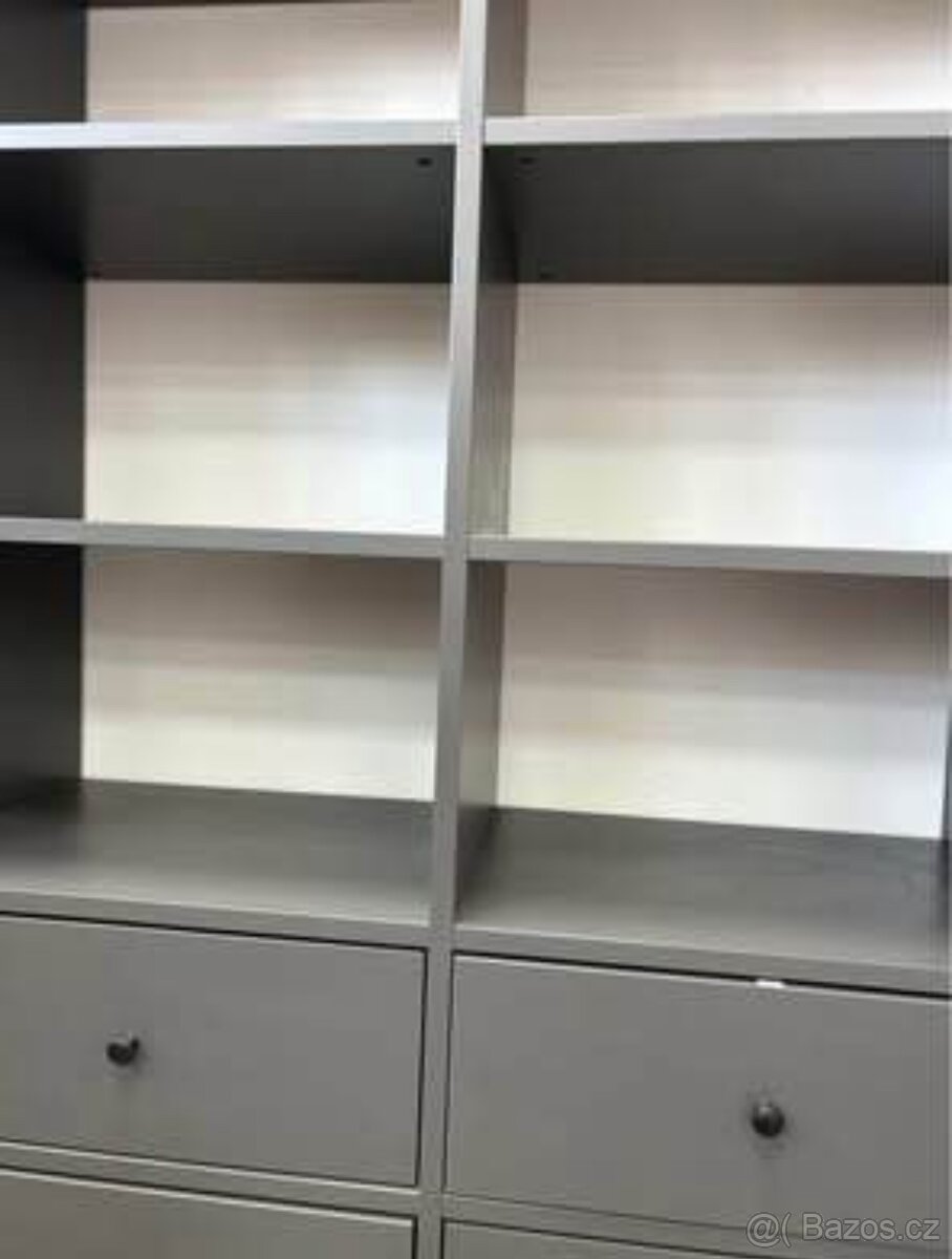 Šedá skříň ikea - 4