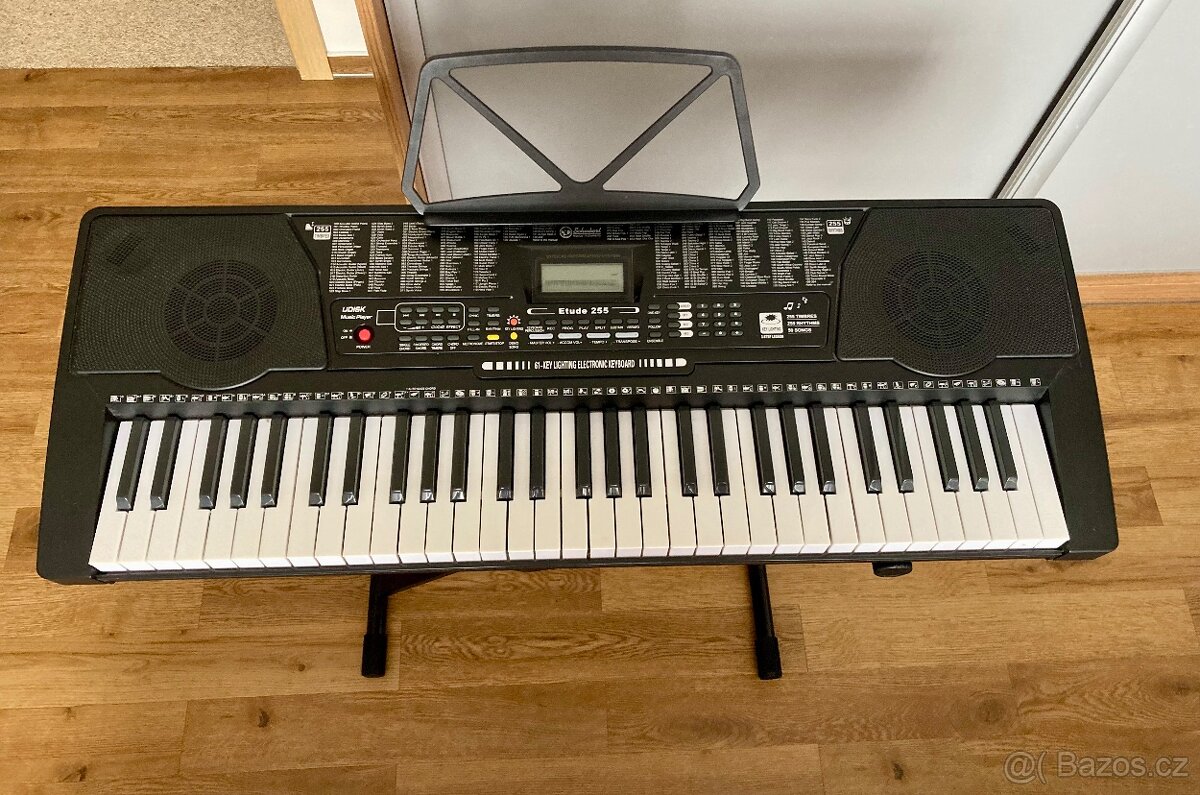 Klávesy Schubert Etude 255 - 4