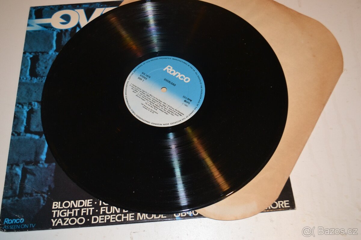 Various – Overload lp VG - 4