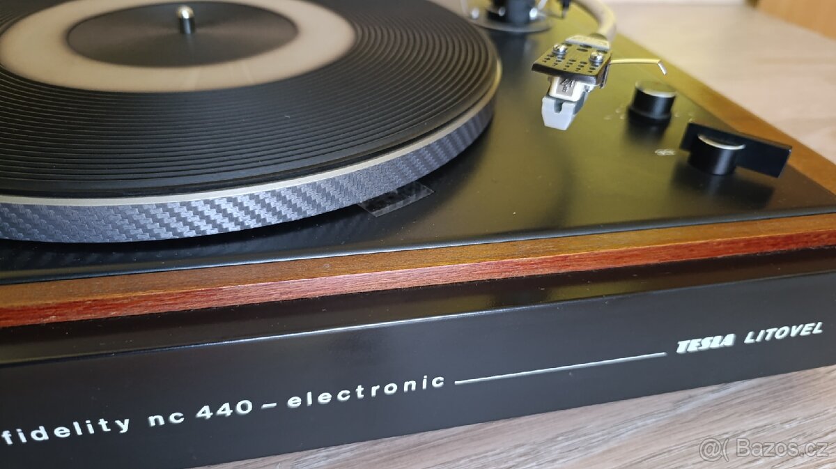 Gramofon Tesla NC 440 + manuál - 4
