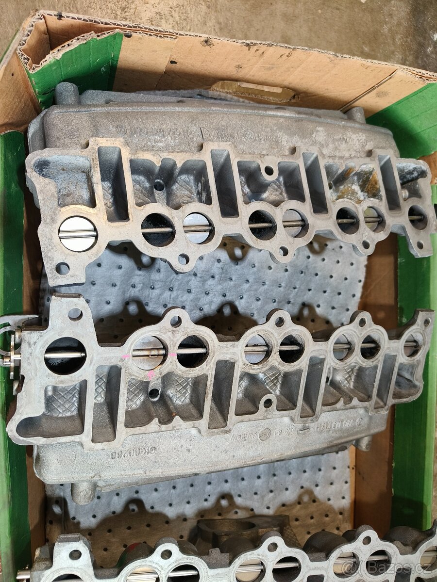 Hliníkové sání Škoda,VW,Audi, originál, výřivé klapky - 4