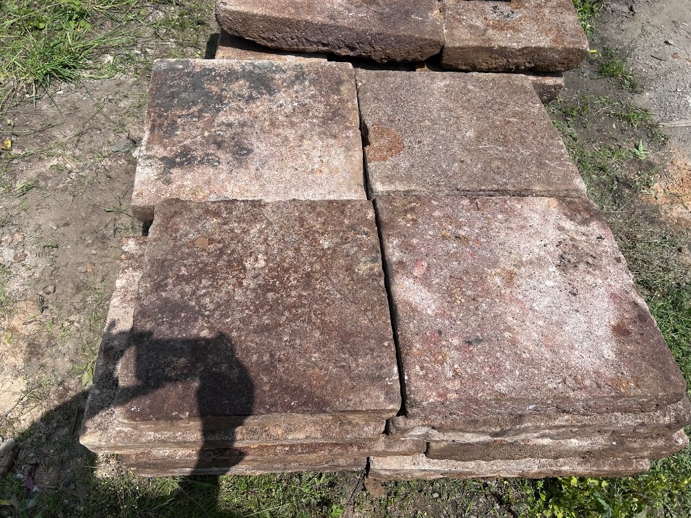 stará kamenná dlažba zápražáky 8 m2 - 4