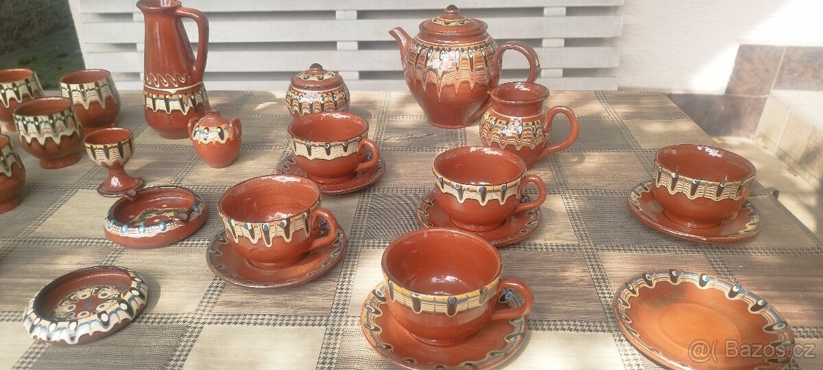 Bulharská keramická souprava - 4