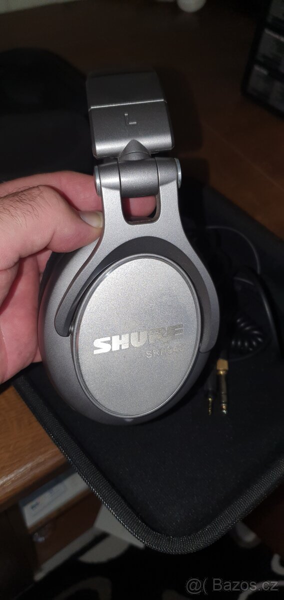 Prodám dynamický Americký sluchátka Shure 9400, super stav, - 4