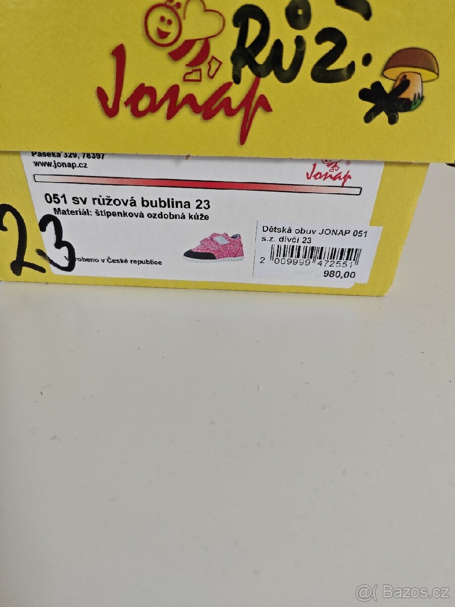 Detske boty Jonap v.23, stelka 15cm - 4