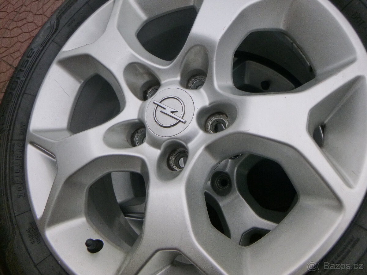 Letní alu sada disky - originál Opel GM 5x110 6,5Jx16 ET37 - 4