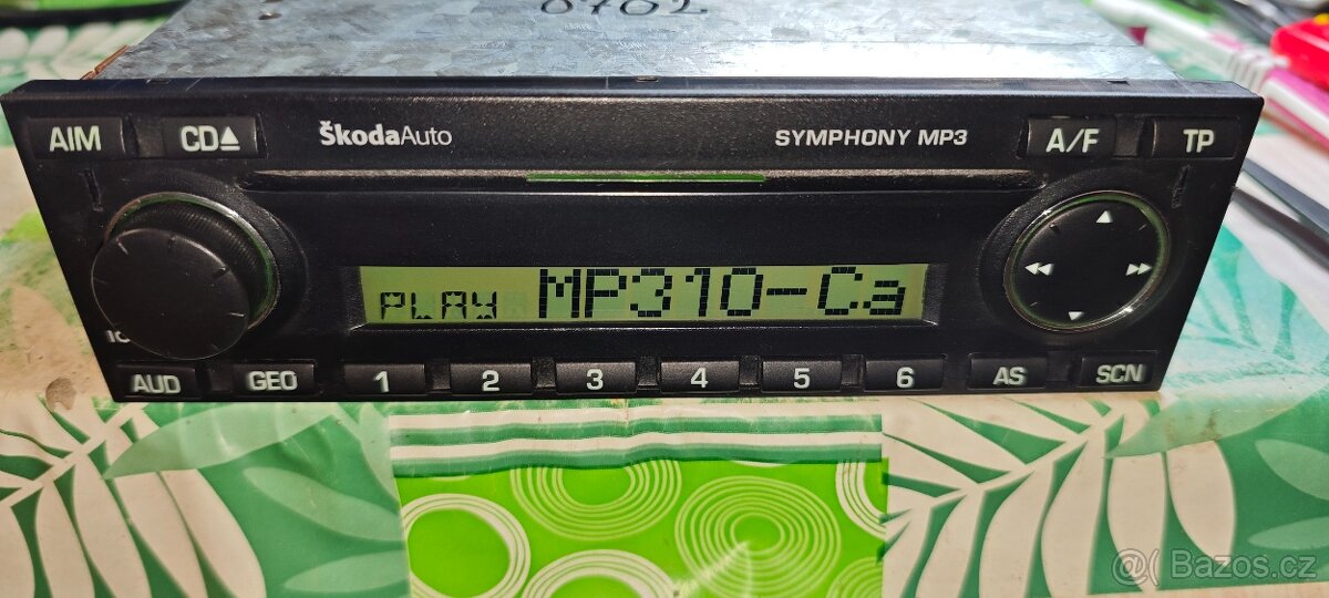 Originální autorádio Skoda Symphony CD MP3 - 4