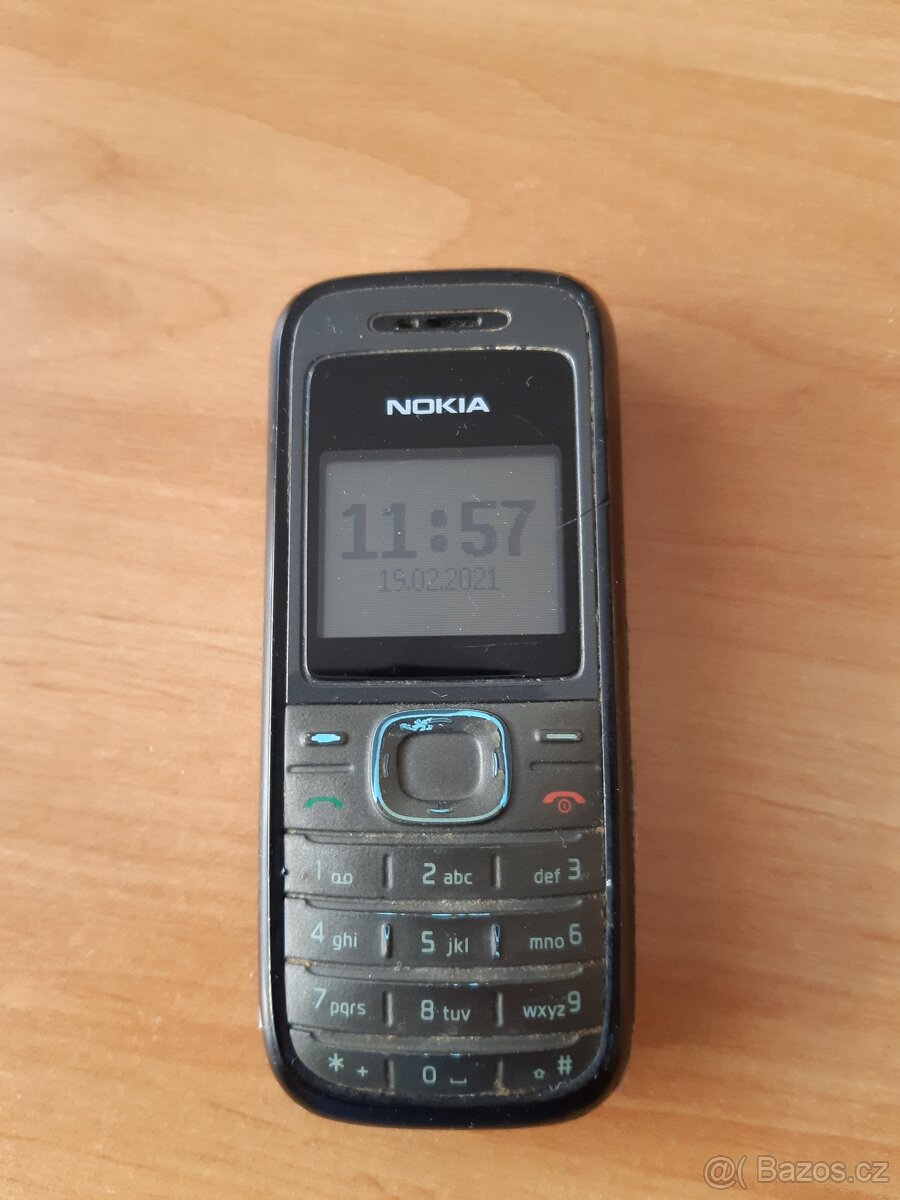 NOKIA 1208 +nabíječka AC3E + ACP-7E + autonabíječka DC-4 - 4