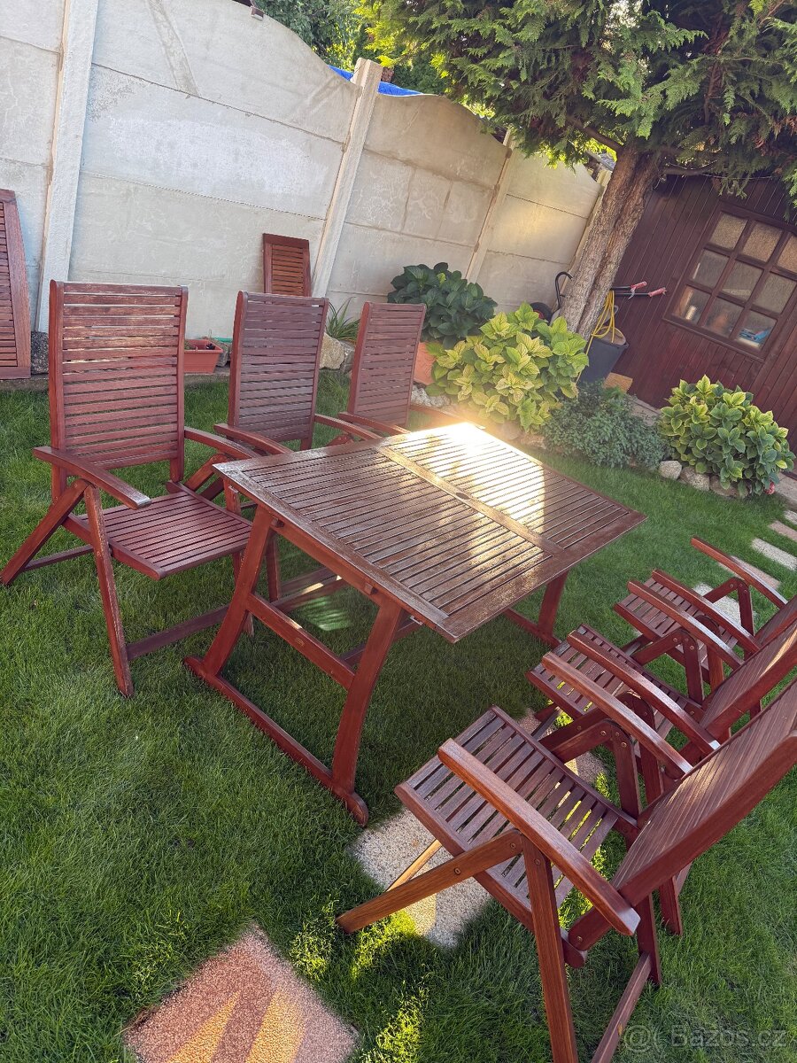 Teakovy zahradny nabytok - 4