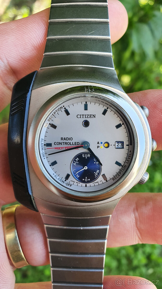 1. hodinky riadené rádiom CITIZEN \"Space Master\" - 4