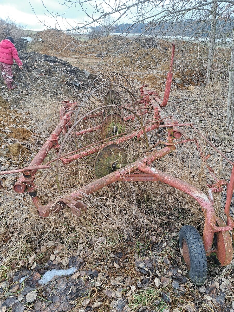 Bubnová sekačka za traktor a obraceč sena - 4