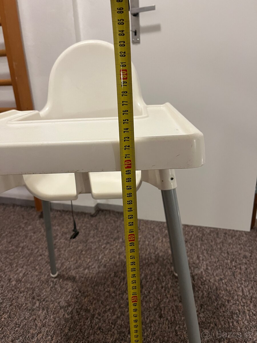 Dětská jídelní stolička židlička - 4