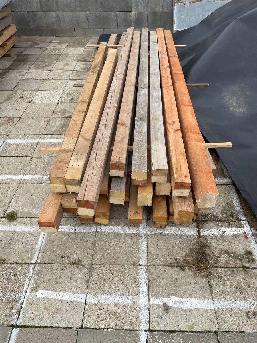 Smrkové hranoly 390x10x8 cm - 4