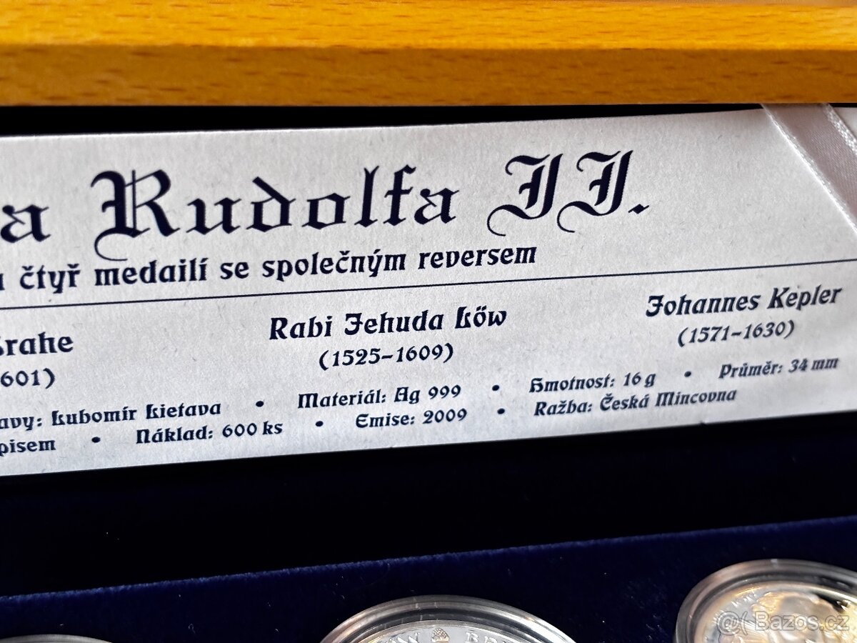 sada styroch minci Doba Rudolfa II. Proof - 4