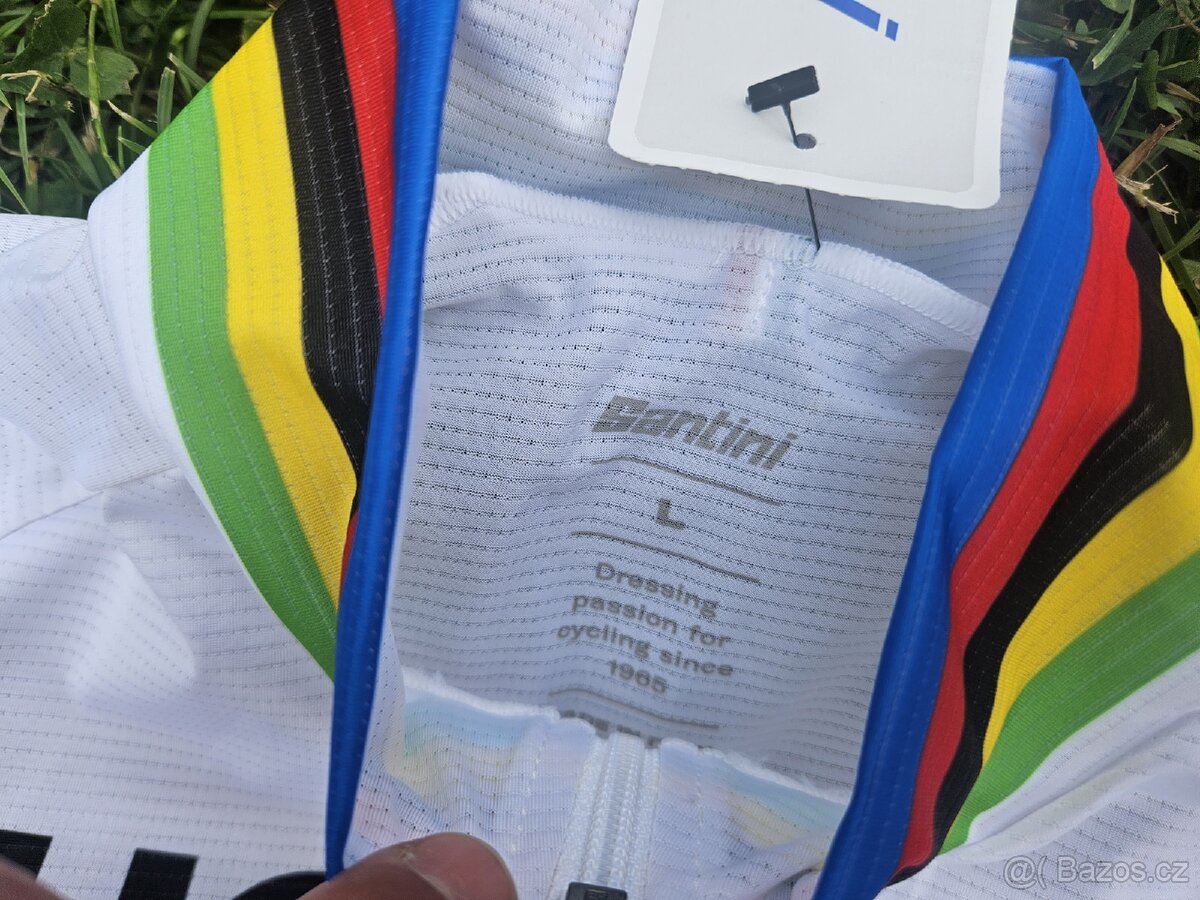 cyklistický dres UCI Santini Mapei - 4