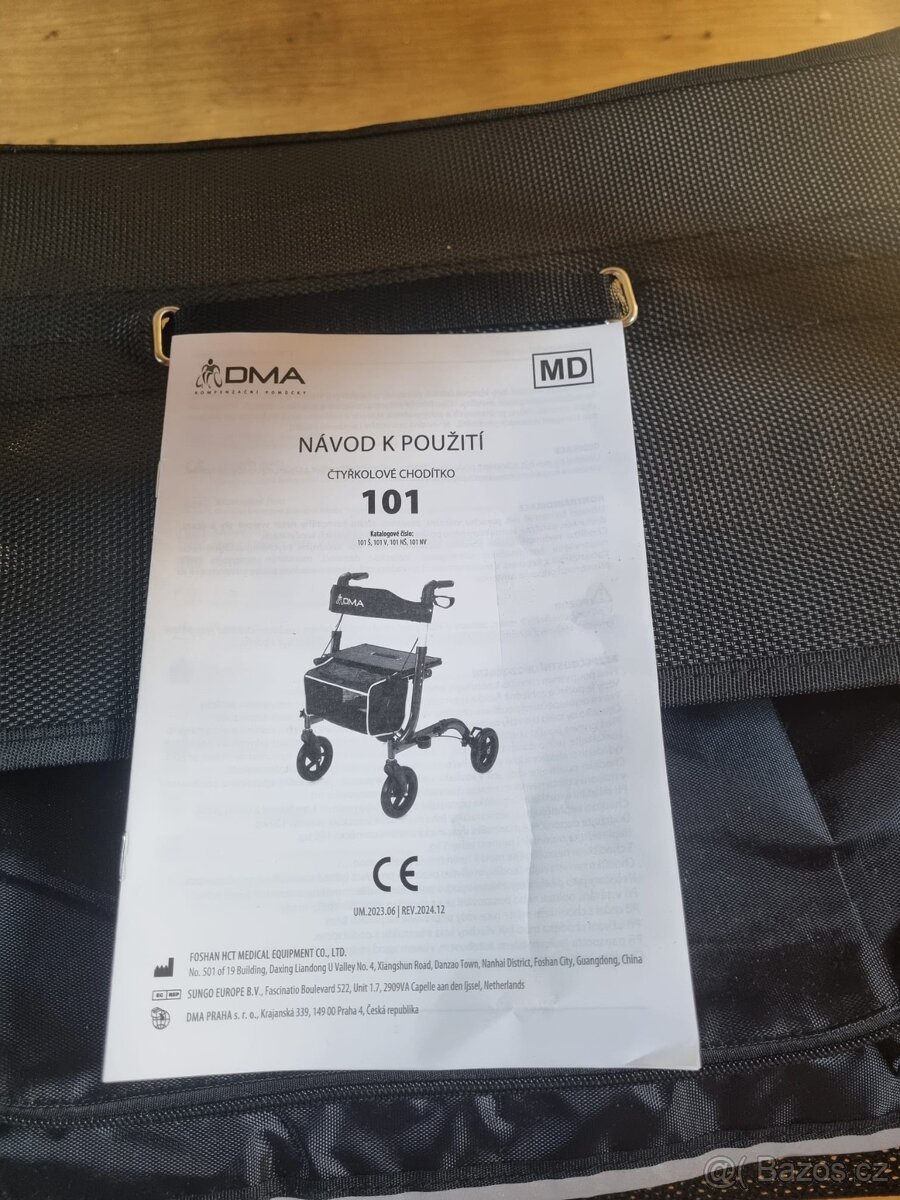 chodítko se 4 koly DMA - 4