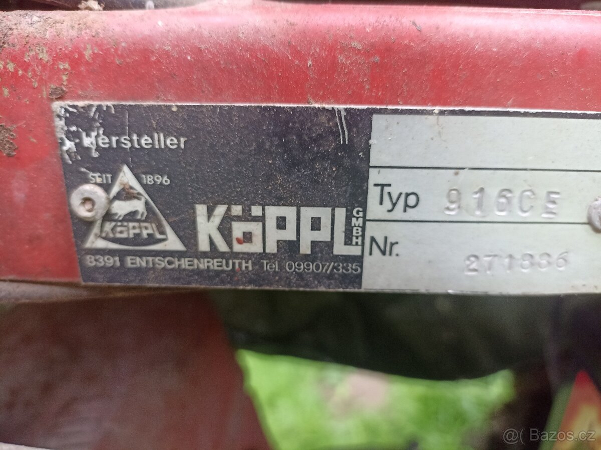 jednoosý malotraktor KOPPL - 4