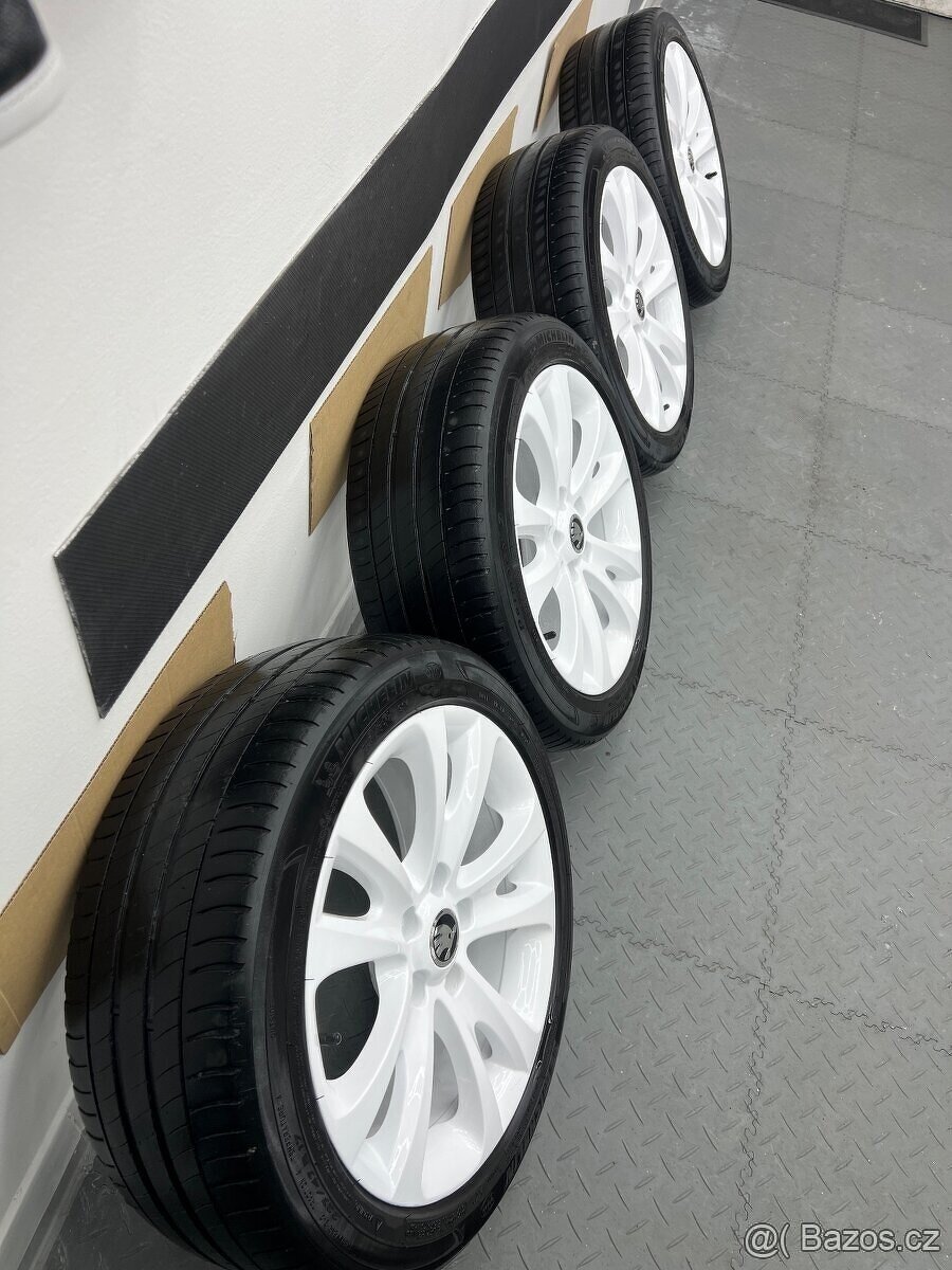 Originál Škoda Alu Trifid R17 5x112 NOVÝ KOMAXIT - 4