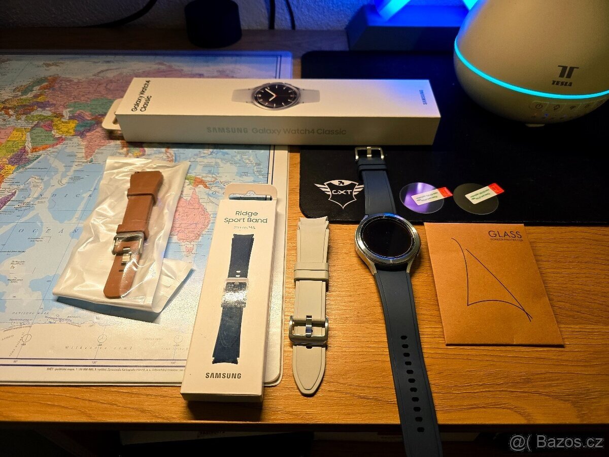 Samsung Galaxy Watch 4 Classic 46mm silver stříbrné - 4