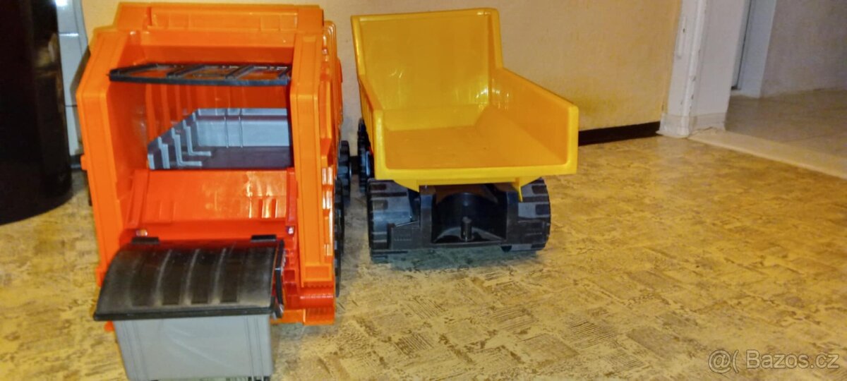 Auta pro děti, popeláři + náklaďák. - 4