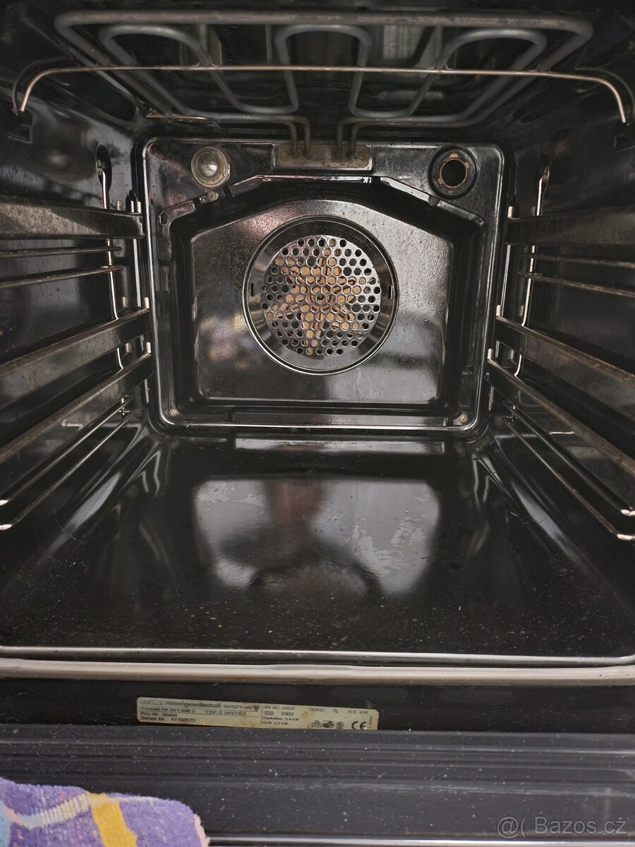 sklokeramický sporák, hodiny, vrtule, velké plotny - 4