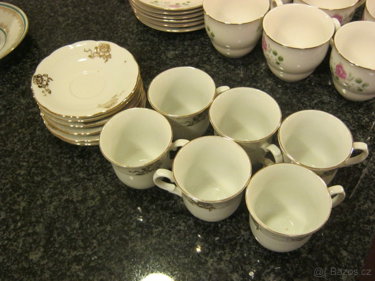 Čajové servisy - mix - 4