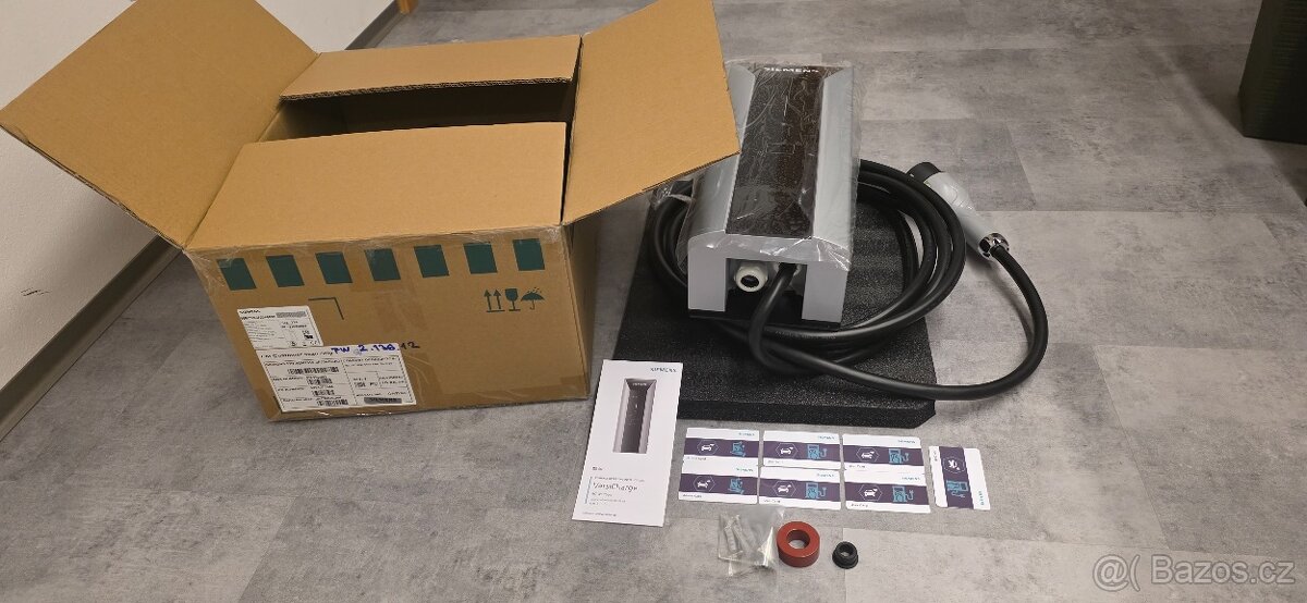 Wallbox nabíječka Siemens GEN3, 3f 22kW, kabel 7m Type 2 - 4