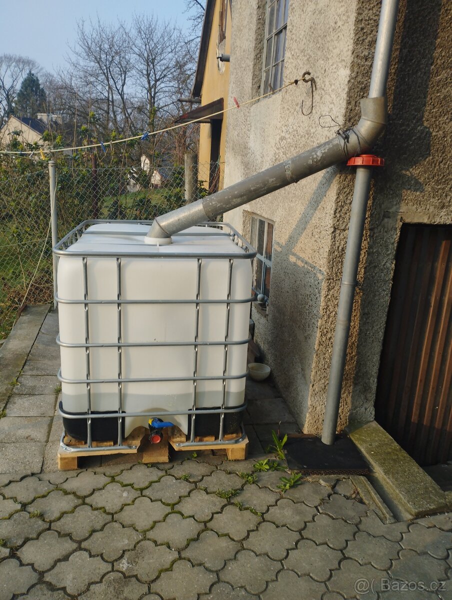 1000 l barel na dešťovou vodu - 4