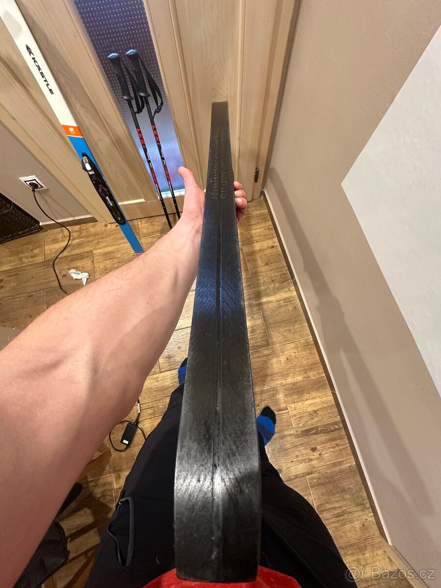 Dětské lyže KÄSTLE XA10 JR CROWN 120cm + VÁZÁNÍ + hole Leki - 4