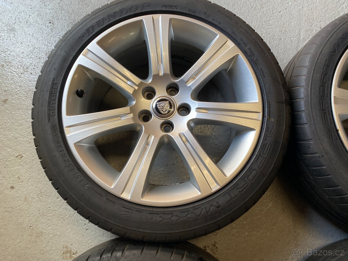 18 alu kola org. Jaguar 5x108 mm - 4