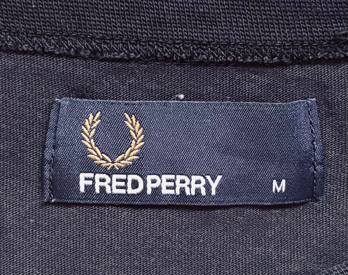 Krásné pánské tričko Fred Perry vel.M - 4