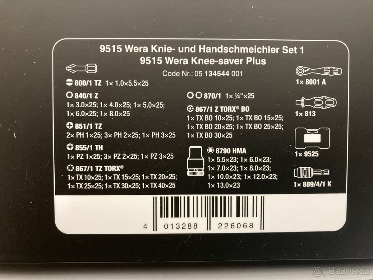 Wera Tool-Check Plus + klekátko 05134544001 - 4