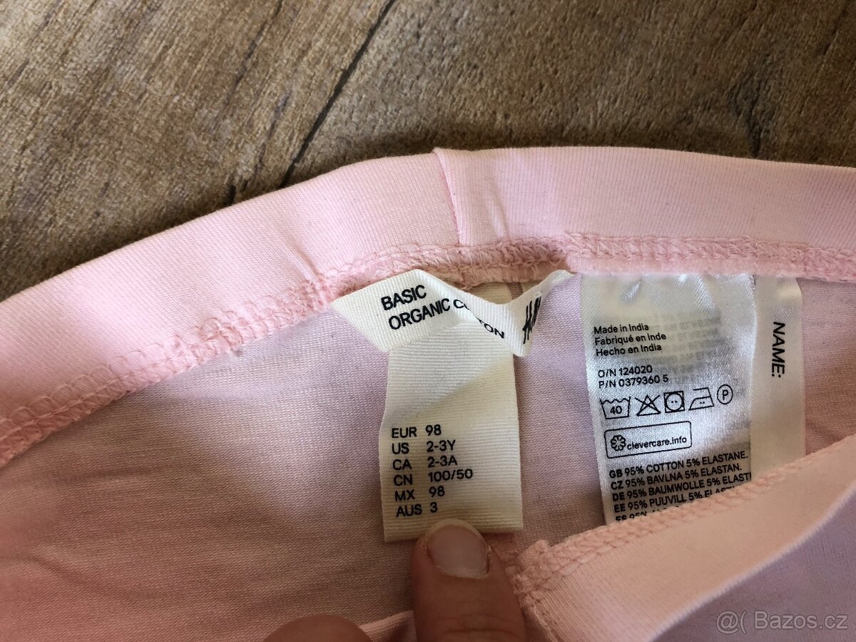 Dívčí riflové kraťasy a legíny 98 (2-3roky) - 4