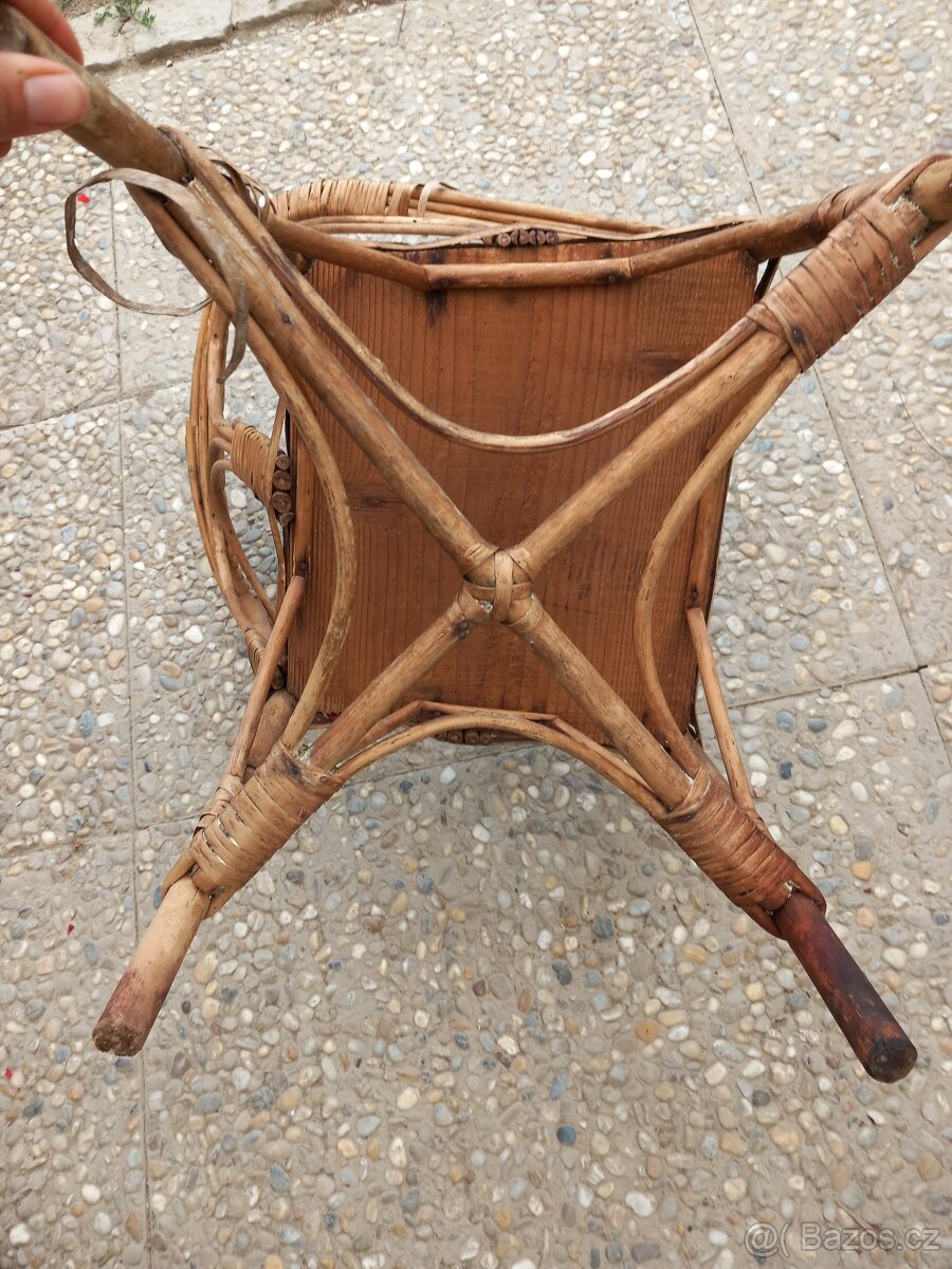 retro dětská židlička - 4