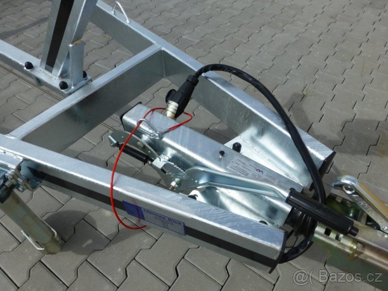 Vlek pro přepravu lodě WICK 2200 brzděný, nový, DPH