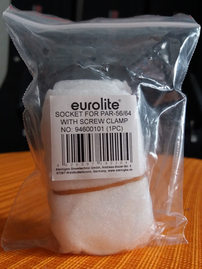 Patice pro PAR56/64 GX16D EUROLITE - šroubovací - 4