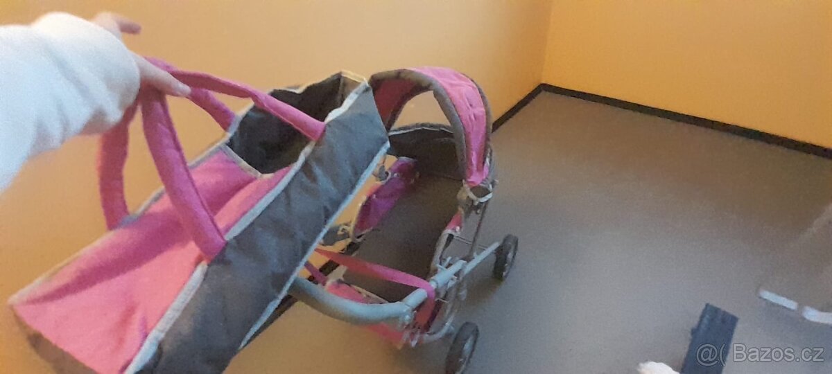Kočárek pro panenky Baby mix - 4