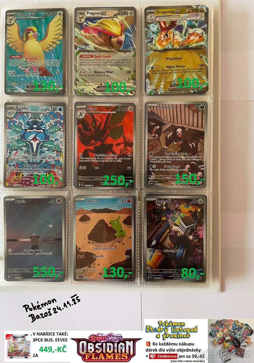 KUSOVÉ KARTY TCG POKÉMON (ORIGINÁL KARTY) (2) - 4