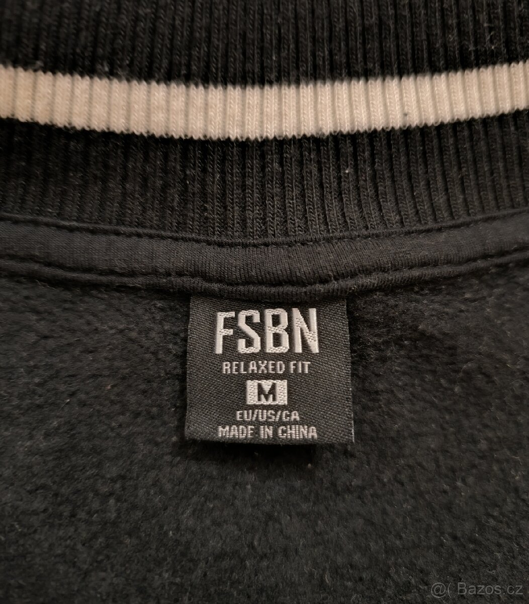 Pánská varsity bunda černobílá - 4