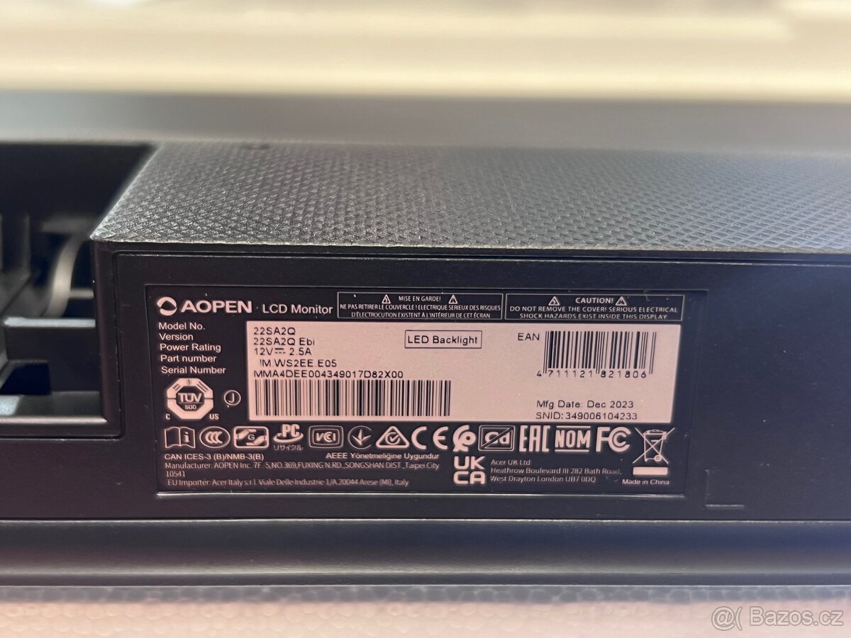 Herní Monitor AOpen 22SA2Q - 4